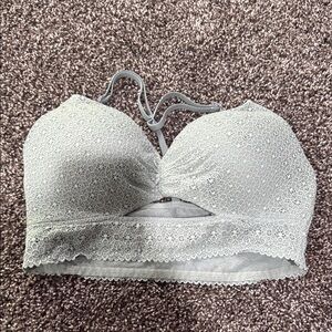 Victoria's Secret Green Lace Bra Intimates & Sleepwear